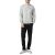 Champion - Tuta Uomo Leggera con Zip Intera Standard Fit, Grigio