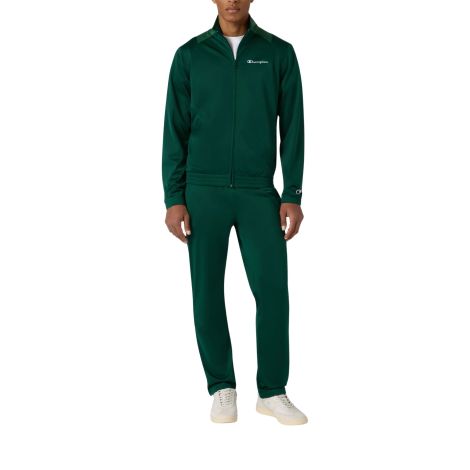 Champion - Tuta Uomo Slim Fit PolyWarpKnit, Verde