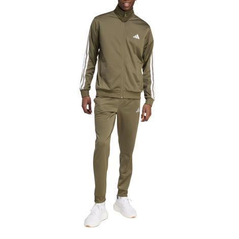 Adidas Chándal para Hombre Basic 3-Stripes Tricot Verde